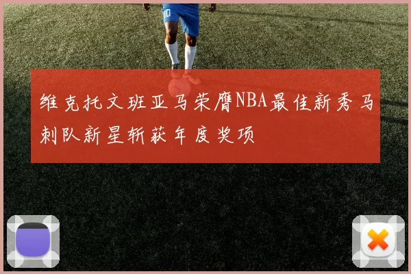 维克托文班亚马荣膺NBA最佳新秀马刺队新星斩获年度奖项