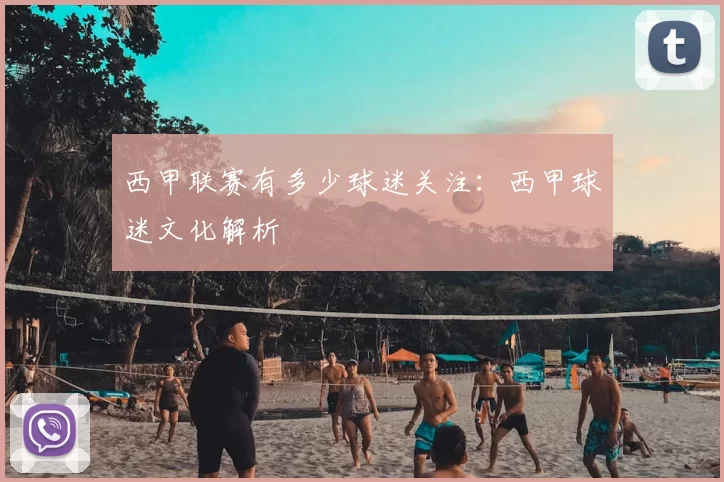 西甲联赛有多少球迷关注：西甲球迷文化解析