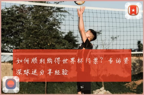 如何顺利购得世界杯门票?专访资深球迷分享经验